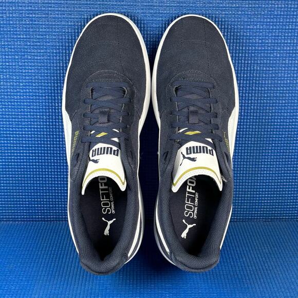 🔴 PUMA ASTRO KICK Men`s Size 11 Navy Blue White Walking Shoes 369115-03 - Picture 6 of 8